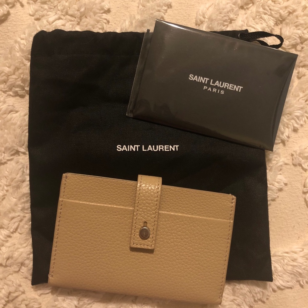 Brand new, YSL card holder wallet